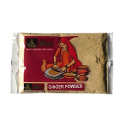 GINGER POWDER Bharat Bazaar (Имбирь Молотый, Бхарат Базар), 100 г.