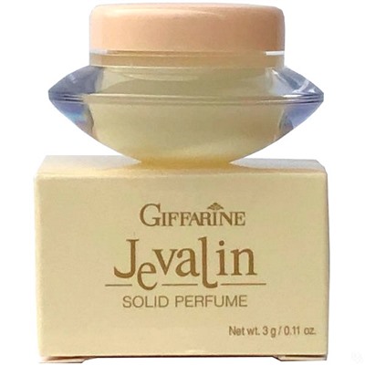 Твердые сухие духи с природными феромонами Jevalin от бренда Giffarine, 3 г