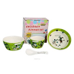 Набор детской посуды, 4 предмета, ROSENBERG 87965