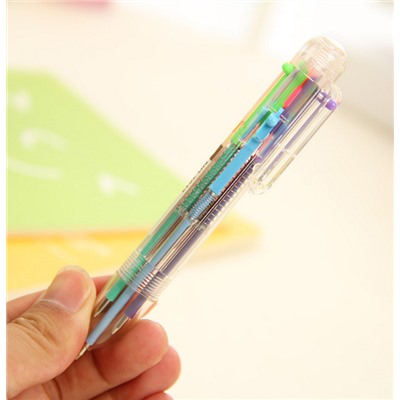 Многоцветная шариковая ручка (6 цветов) B2-25