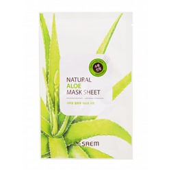 Natural Aloe Mask Sheet Маска тканевая с экстрактом алое вера 21 мл