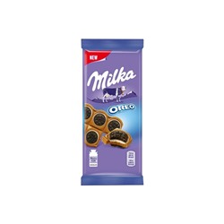 Молочный шоколад Milka  со вкусом ванили и печеньем OREO 100гр
