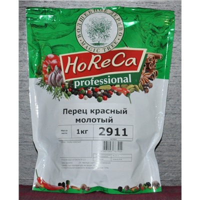 HORECA ПАКЕТ 1 КГ ПЕРЕЦ КРАСНЫЙ МОЛОТЫЙ