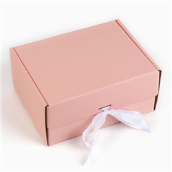 Складная коробка «Розовая», 22 х 16.5 х 10 см