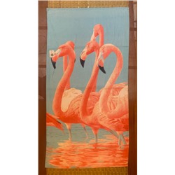 Пляжное полотенце «Фламинго 2» 140х70 см