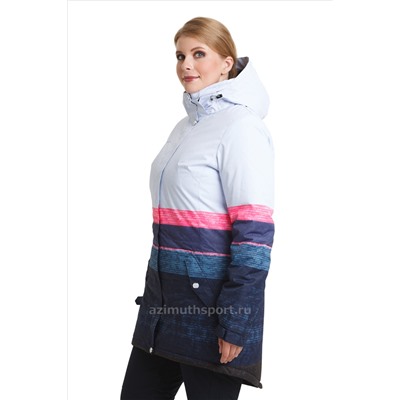 Женская куртка-парка Azimuth В 8410_74 (БP) Рoзовый