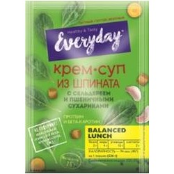 EVERYDAY Крем-суп шпинат, сельдерей, сухарики 26 г