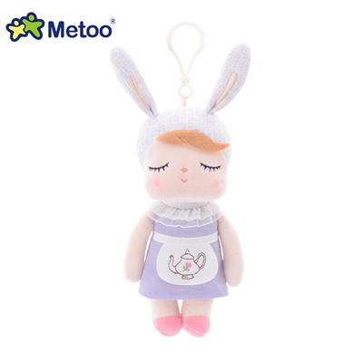 Кукла-сплюшка Metoo Angela mini в сиреневом платье с вышивкой Чайник
