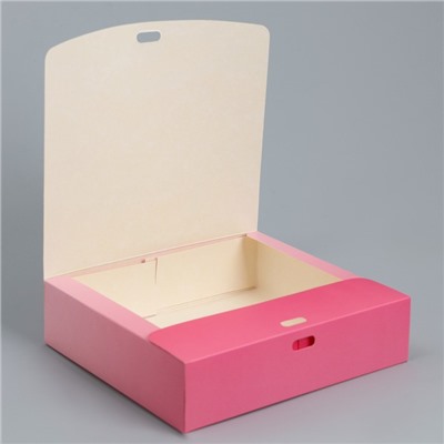 Складная коробка подарочная «С 8 марта», 20 х 18 х 5 см