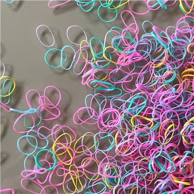 Набор силиконовых резинок - Разноцветные 1000шт (2763)
