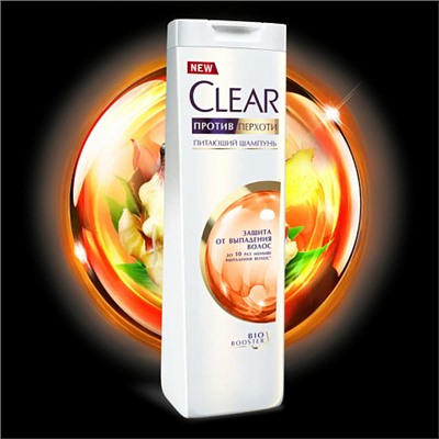 Шампунь Clear Защита от выпадения волос 400 мл.