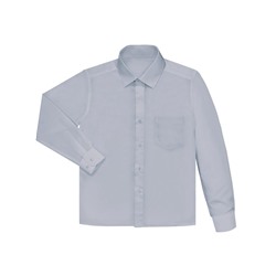 Серая рубашка для мальчика 18905-ПМ18