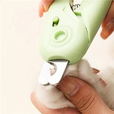 Когтерез Pet nail clippers брызгозащитный для домашних животных с индикатором оптом