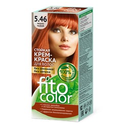 Стойкая крем-краска для волос серии "Fitocolor" тон медно-рыжий 115 мл