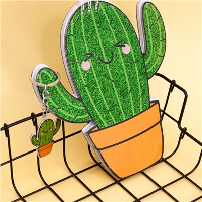 Блокнот+брелок "Cactus"