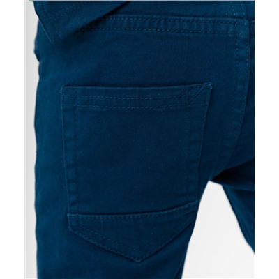 Синие твиловые брюки