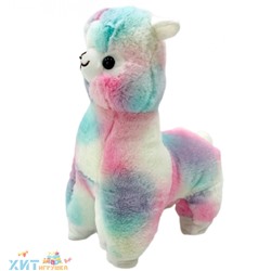Мягкая игрушка Альпака цветная (средняя, 32 см) в ассортименте YE1114-3/0308-2, YE1114-3