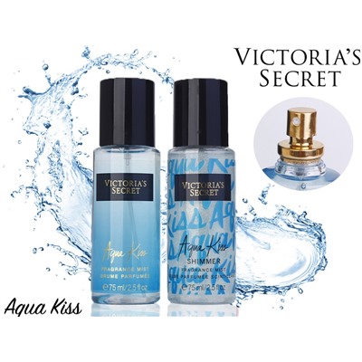 Подарочный набор Victoria's Secret Aqua Kiss Fragrance Mist 75 ml Shimmer Mist 75 ml