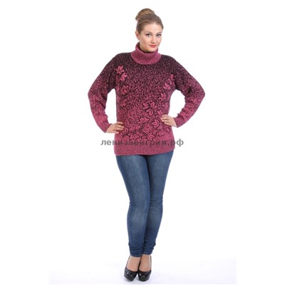 Пуловер ПБ012-022 Размер |54-56| "Листопад"