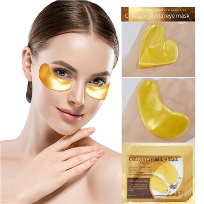 Гидрогелевые  патчи для глаз с коллагеном CRYSTAL COLLAGEN EYE MASK (2 ШТ.)