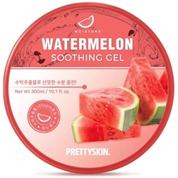 Мультифункциональный гель для лица и тела Prettyskin Watermelon Soothing Gel 300 ml