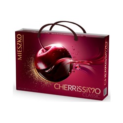Шоколадные конфеты ассорти Mieszko Cherrissimo Classic с сумочкой  285г