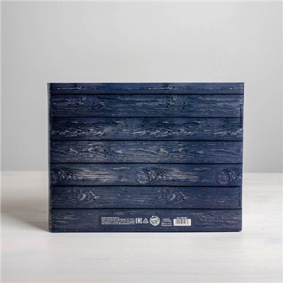 Складная коробка «Ящик», 27 × 21 × 9 см