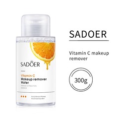 Мицеллярная вода SADOER Vitamin C Makeup Remover Water 300ml