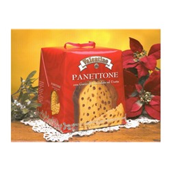 Рождественский кекс Panettone VALENTINO с кусочками шоколада  750г