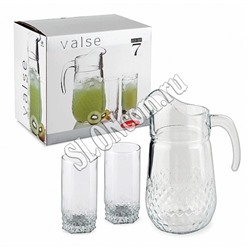 Набор "Valse" (кувшин + 6 стаканов), Pasabahce
