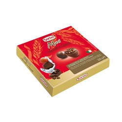 Шоколадные конфеты Sorini Макси Милк Бокс пралине из молочного шоколада с нач. из орех. крема и злаков 200гр