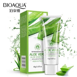 Увлажняющая эссенция для лица с экстрактом алоэ Bioaqua Aloe Vera 92% Aloe Extacts 40g