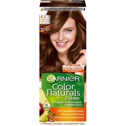 Краска для волос Garnier Color Naturals № 4.3 Натуральный золотистый каштановый