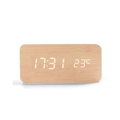 Настольные цифровые электронные часы 3 будильника, календарь, датчик температуры оптом