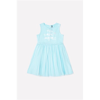 Платье для девочки Crockid КР 5584 аквамарин, крапинка к243