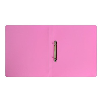 Папка на 2 кольцах А4, Calligrata, 18 мм, 500 мкм, розовая